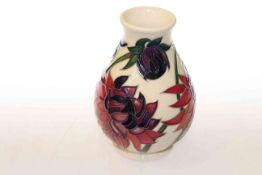 Moorcroft vase, dated 2012, 13.