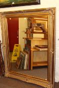 Large period style gilt framed mirror