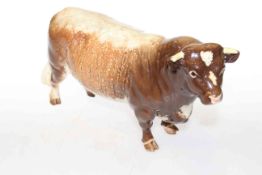 Beswick model of a shorthorn bull