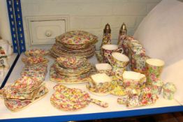 Collection of various Chintz china including Winton, James Kent,