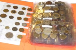 Album of foreign coins,
