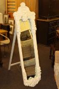 French style easel cheval mirror