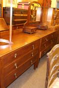 Early 20th Century dressing table and three drawer chest