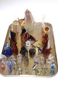Collection of glass animal figures