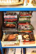 Collection of mainly football autobiographies