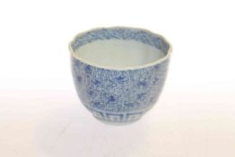 Chinese blue and white tea bowl