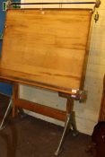 Vintage technical drawing table