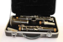Symphony cased clarinet