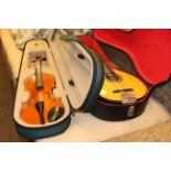 Alegra Bandurria and Antoni ¾ size violin