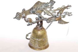 A cast bronze Monastery bell