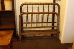 Early 20th Century French oak bedstead