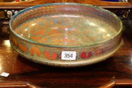 Large Pilkingtons Royal Lancastrian bowl by William Mycock, 1921, 31.