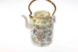 Cantonese Famille Rose teapot
