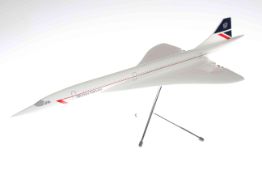 Good quality model of Concorde with British Airways landor livery