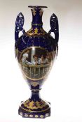 Large Royal Limoges vase,