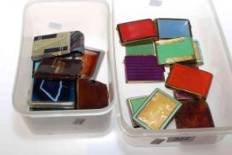 Collection of Art Deco book match holders