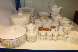 Collection of Hornsea 'Fleur' dinner and teaware
