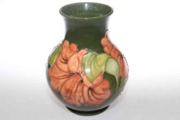 Large Moorcroft Hibiscus vase,