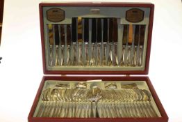 Viners traditional thread pattern canteen of cutlery