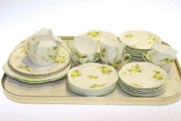 Collection of Shelley Primrose teaware