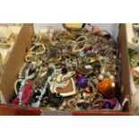 Large collection of costume jewellery