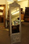 Painted frame easel cheval mirror