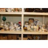 Collection of various china including Ringtons, Aynsley, Royal Albert, Coalport,