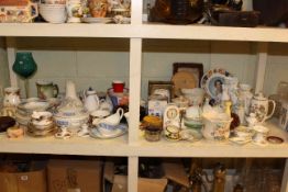 Collection of various china including Ringtons, Aynsley, Royal Albert, Coalport,