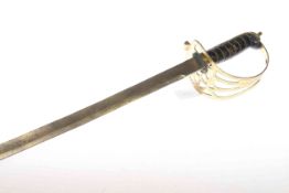 Officers dress sword (no scabbard)