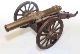 Model cannon,