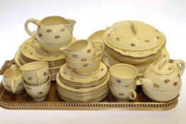 Collection of Clarice Cliff dinner and teaware