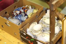 Wedgwood Beaconsfield dinnerware and box of various china