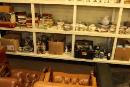 Large collection of Oriental and other pottery, glassware,