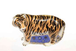 Royal Crown Derby 'Siberian Tiger' paperweight,
