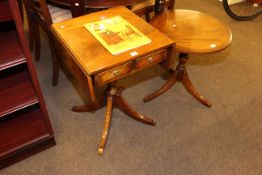 Bevan Funnell Ltd Reprodux miniature sofa table and tripod wine table (2)