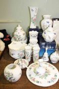 Collection of Aynsley Pembroke and Cottage Garden china