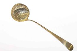 George III silver Old English pattern ladle, probably William Turner, London 1769,