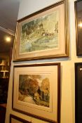Russell Flint print and two limited edition prints (3)