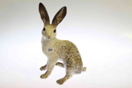 Winstanley Pottery hare,
