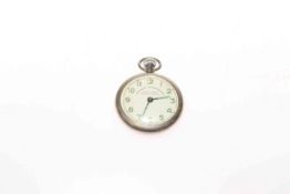 Railway timekeeper pocket watch