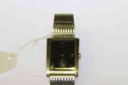 Gucci black dial wristwatch,
