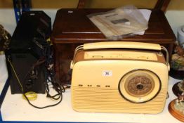 Vintage Bush Radio, Philips receiving set,