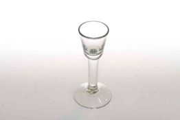 Antique stemmed cordial glass