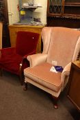 Parker Knoll wing armchair, vintage Parker Knoll armchair and 1960's G.