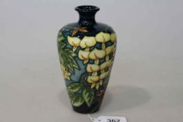 Moorcroft wisteria vase, 15.