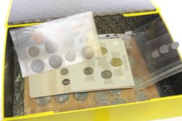 Collection of coins and tokens