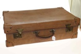 Vintage travelling trunk (possibly from Bentley)