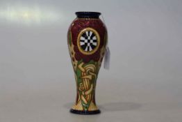 Moorcroft limited edition vase, 66/100, Millefiori pattern,