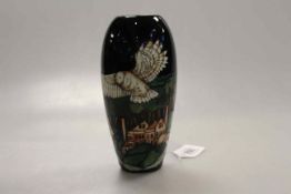 Moorcroft limited edition vase, 12/30, Tawny Tails,