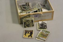 Box of Nazi photograph/cigarette cards